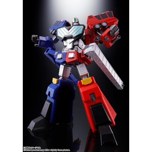 TAMASHII NATIONS Soul of Chogokin King of Braves GaoGaiGar GX-109 ChouRyujin, Approximately 260mm, PVC, ABS, and Die-cast Painted Action Figure