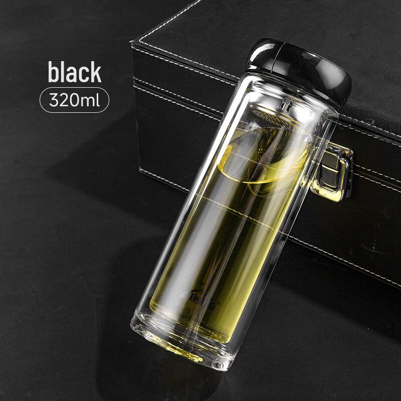 

Двухслойная стеклянная чашка-заварник Kangchua из боросиликатного стекла