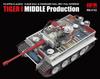 Ryefield Models German Tiger I Heavy Tank Full Interior Hull Workable Tracks Plastic Model Kit RFM5152 1/35 Mid-Production Clear/Standard Parts,