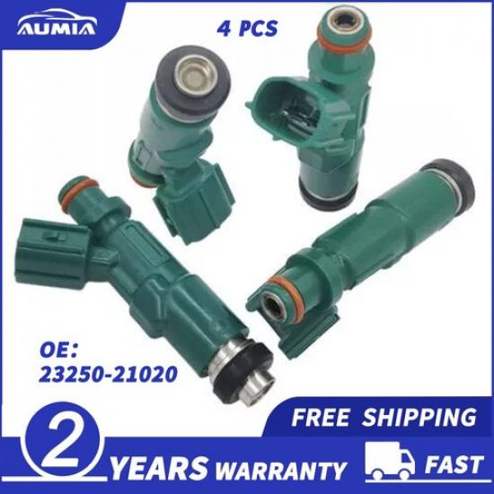 4 X Denso Reman Fuel Injectors For 2000-09 Toyota Prius Scion xA xB 23250-21020