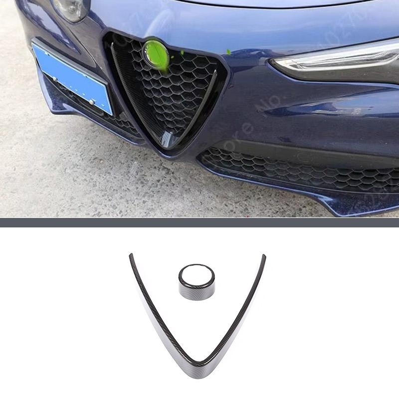 ABS Carbon Fiber For Alfa Romeo Stelvio 2017- Car Interior Trim Sticker Accessories Car Modification Car Styling