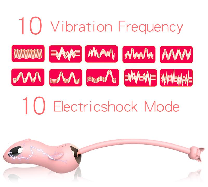 Vibrační dildo Elektrický šok dildo Nositelný vibrátor s dálkovým ovládáním Hračka pro dospělé Ženská masturbace Sexuální hračky