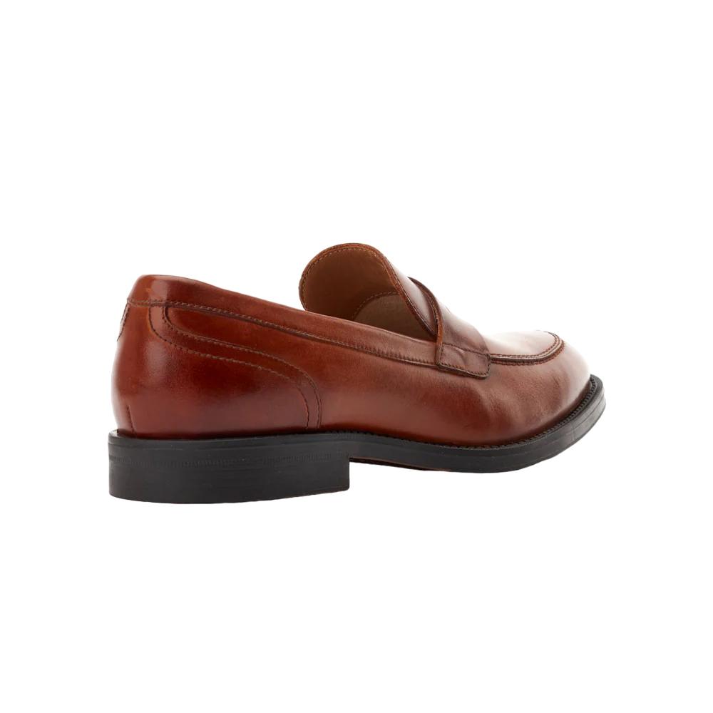 Base London Mens Kennedy Leather Loafers