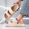 Sandals summer wear non-slip men's cool slippers fashion trend versatile thick bottom step on shit feeling comfortable beach shoes