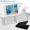 Zusammenklappbare Bluetooth-Tastatur für iPad, mobiles Tablet, Notebook, tragbares Büro, Mini-Drahtlostastatur, Speicher für Android, iOS, Windows Universa