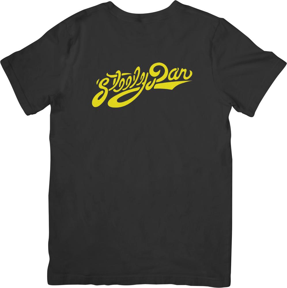 Steely Dan Vintage Retro Passform für Unisex Damen Qualitäts-Baumwoll-T-Shirts