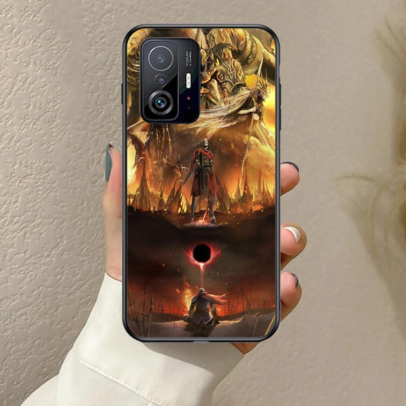 Praise the Sun Dark Souls Funda For POCO F5 F3 M5s C40 F4 GT X3 X4 X5 Pro Case For Xiaomi 12 13 Lite 11T 12T Pro 12X