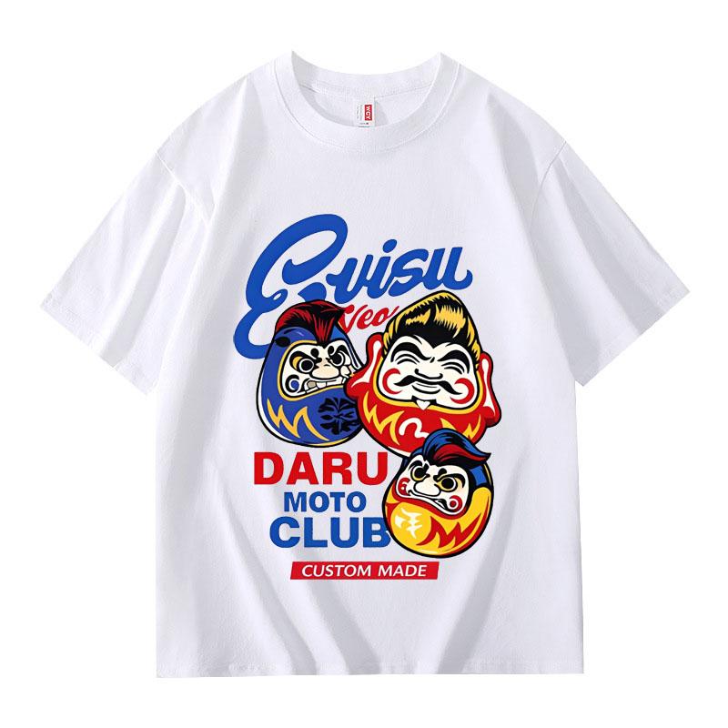 2026 Casual Cool Fashion Graphic cotton Tees Novelty Trend Funny Streetwear Harajuku Printed Gothic Clothes XS белый