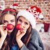 Cloth Accessories Plush Ball Beanie Hat Snowflake Santa Hat All-match Christmas Plush Hat  Men