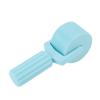 Rhinestone Painting Roller 3D Printed Art Pressing Roller Tool for Crafting Projects Striped Grip Cyan