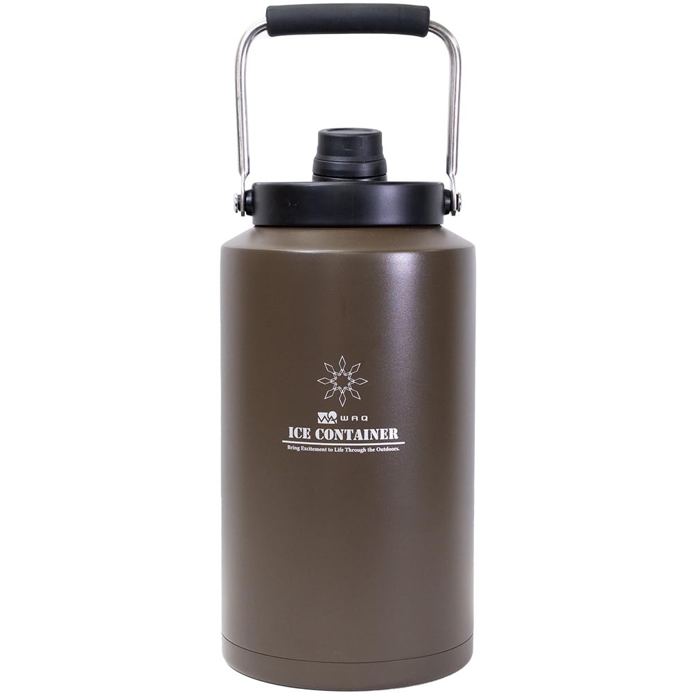 

WAQ КОНТЕЙНЕР ДЛЯ ЛЬДА Лед ледник для поддержания холода и широкий для кемпинга и улицы большой вакуумный контейнер из нержавеющей стали, теплый, горловина, использование,