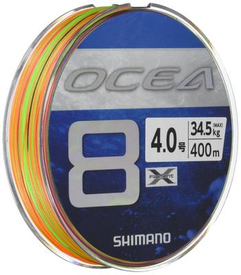 SHIMANO Line Osea 8 400m 5 Colors Fishing Line No. 4.0 LD-A81S