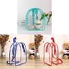 Kids Transparent Pvc Backpack With Cushion Straps For Daily School And Travel