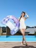 Enjoy U-Shaped Inflatable Lounge Chair with Bow - Celebrity Pool Float
