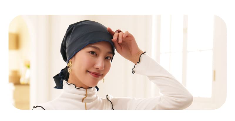 MY Medical Care Bandana One Size Fits for Hair Plain [KISS LIFE] Hat, Hat, Type, Cute, Stylish, 100% Cotton, All, Cancer, Loss, Women's, Karina,