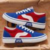 Men's 2025 Spring New Breathable Versatile Skateboard Shoes Men's Soft-soled Casual Sports Trend Fashion Canvas Shoes