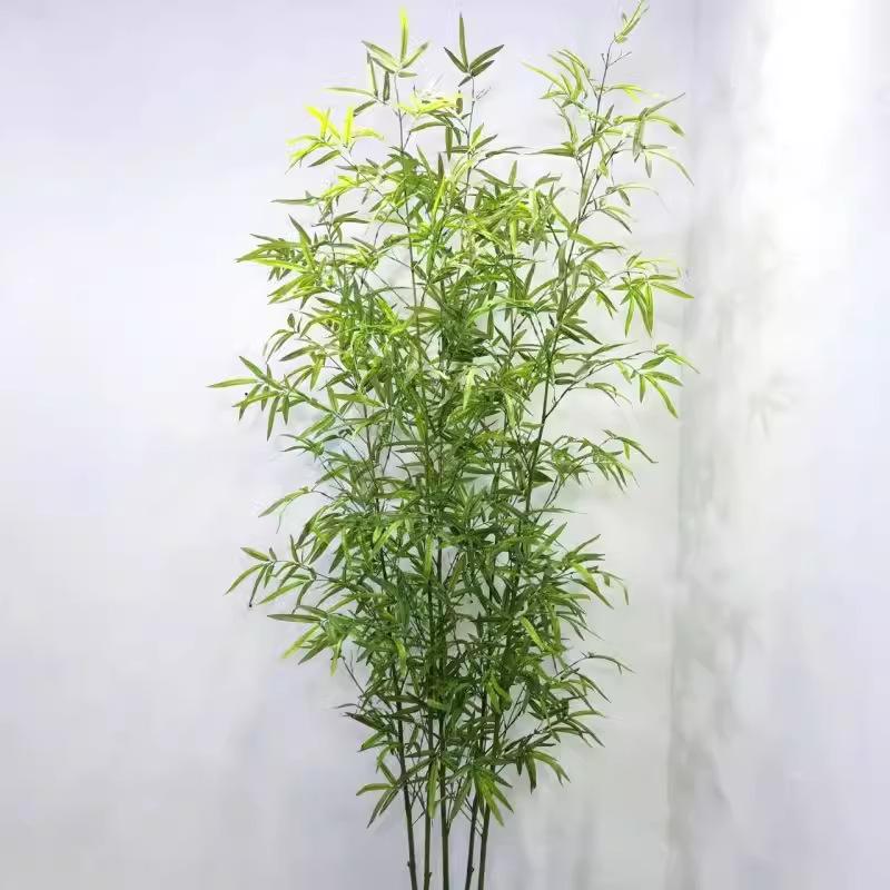 Chinese Ink Wash Landscape Tie-Dye Green Gauze Curtain for Wedding or Mall Decor