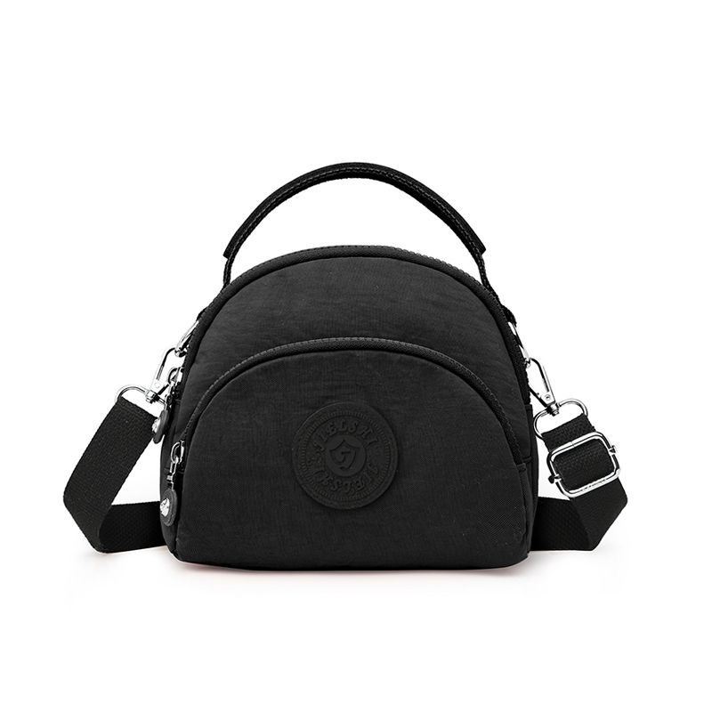 

Наплечная сумка-мессенджер Женская маленькая сумка Холщовая Легче всего сочетать Летняя ручная сумка Ткань Оксфорд Новое поступление Женский маленький кошелек для монет Classic Black small size