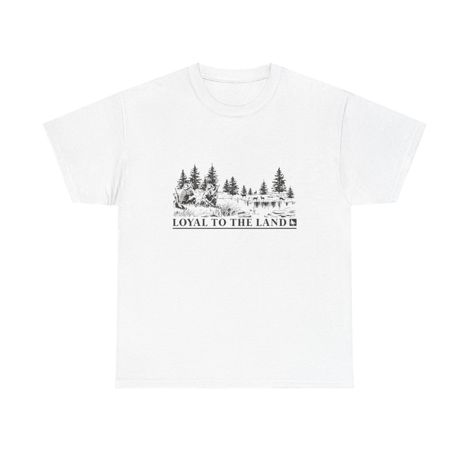 Loyal To The Land Graphic T Shirt Unisex Heavy Cotton Tee L
