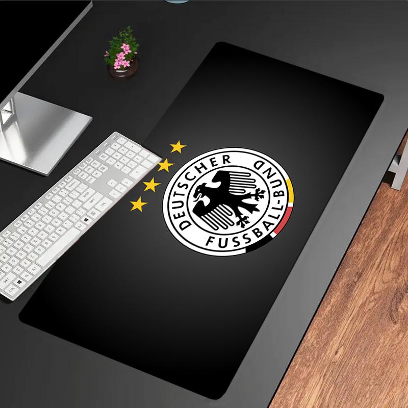 German Football Federation Emblem mouse pad, rubber base, esports desk mat, mouse pad for gamers and office use, gaming desk , easy to clean mat