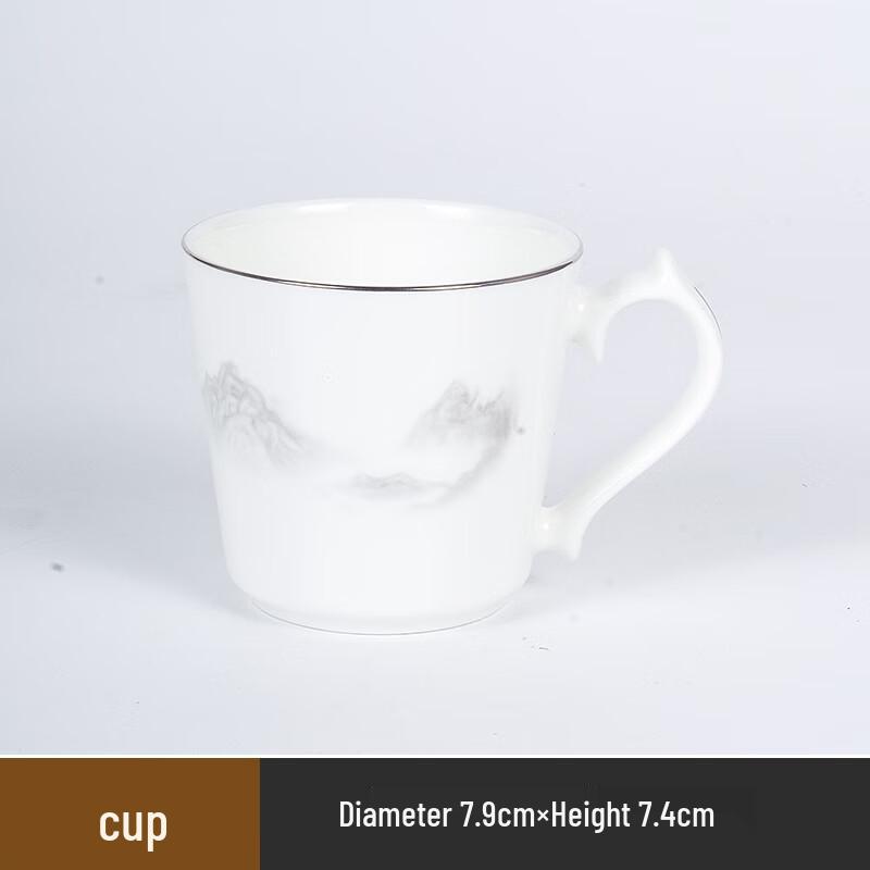 New Chinese Style Ceramic Tea Cup Set