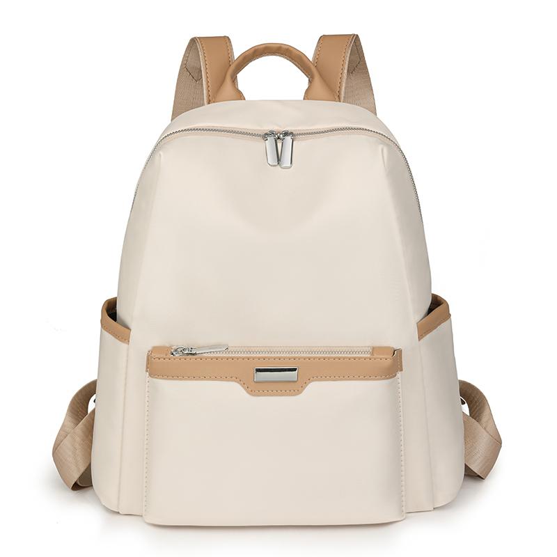 Nylon Small Backpack Women's Lightweight Commuter Backpack Student Travel Schoolbag