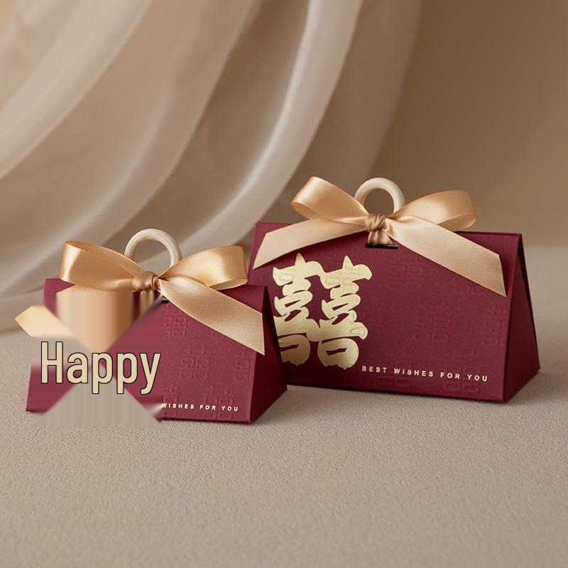 2024 Elegant Wedding Candy Gift Box with Creative Design