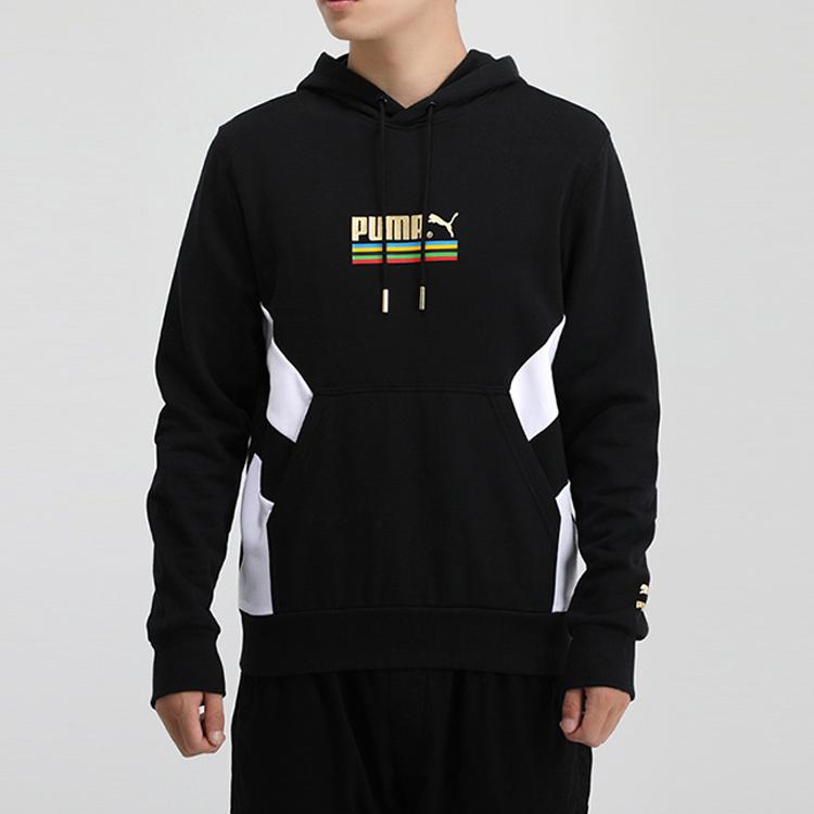 PUMA Tfs Unity Hoodie Men Tops Black 599287-01
