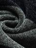 Color Block Knitted Sweater, Men's Casual Warm Mid Stretch Crew Neck Pullover Sweater for Men Fall Winter