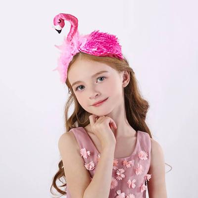 Flamingo Krone Stirnband Meerjungfrau Muschel Kopfschmuck Haarreif Erwachsene Kinder Geburtstag Haaraccessoires Hawaiianische Tropische Party Deko