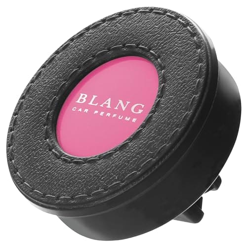 

CARMATE Blang Air Freshener for Cars Air Conditioner Fin Mounting Type [Wild Berry Scent] Leather-like Design Lasts Approximately 30 Days Contains Deo