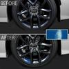 6Pcs Reflective Car Wheel Rim Vinyl Stickers Hash Mark Stripe Racing Wheel Hub Decals for Size 18" - 21" Decorative Sticker