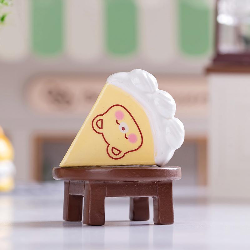 Micro Landscape Creative Bear Bread Doll Doll House Diy Food Play Decoration Accessories Desktop Ornaments