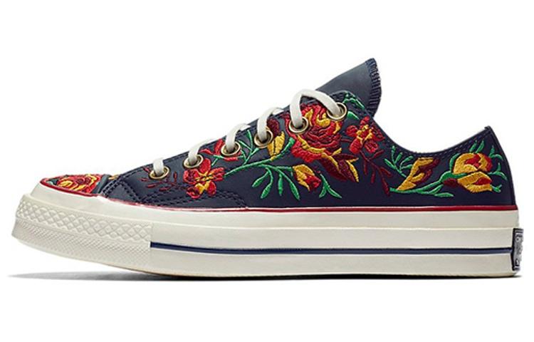 Кеды Chuck 70 Wmns Converse Низкие Parkway Floral Embroidery Женские 561657C 38