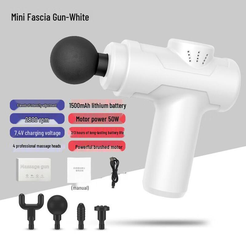 WEZHO Mini Rechargeable Fascia Gun