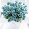 Artificial Flowers Small Carnation Christmas Wreath Accessory Home Vase Table Outdoor Garden Wedding Bridal Bouquet Bonsai Decor