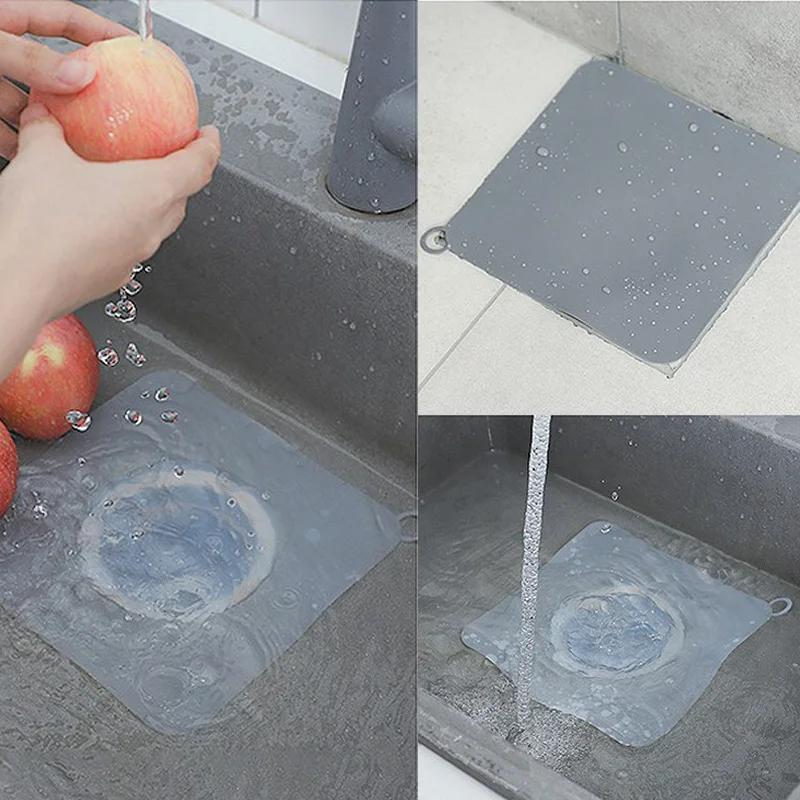 Silicone Floor Drain Deodorant Cover Bathroom Deodorizing Insect-proof Sealing Household Sewer Pipe Sink Anti-odor Floor Cover