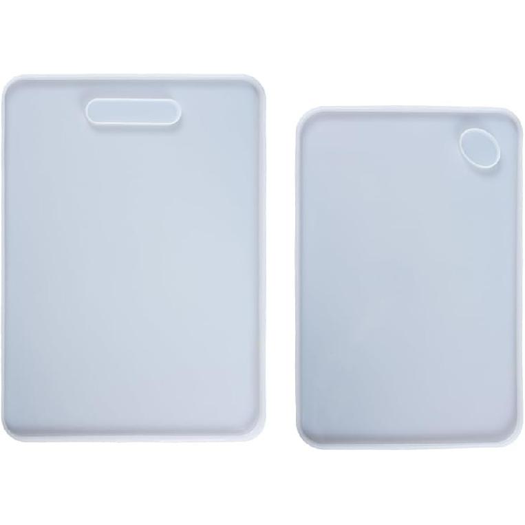 Cutting Board Epoxy Resin Silicone Molds for Serving Tray Platter Concrete Cement Clay, Extra Large 13inch Height