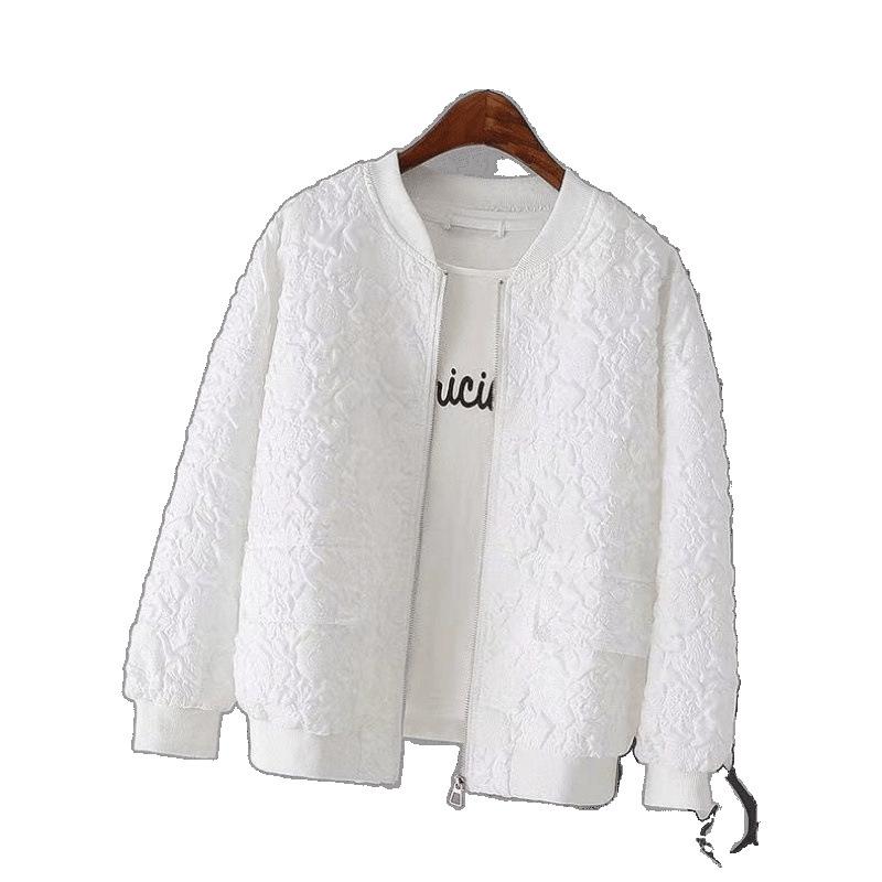 Women's Short Baseball Jacket Korean Style Early Spring Casual Jacket Fashionable Top