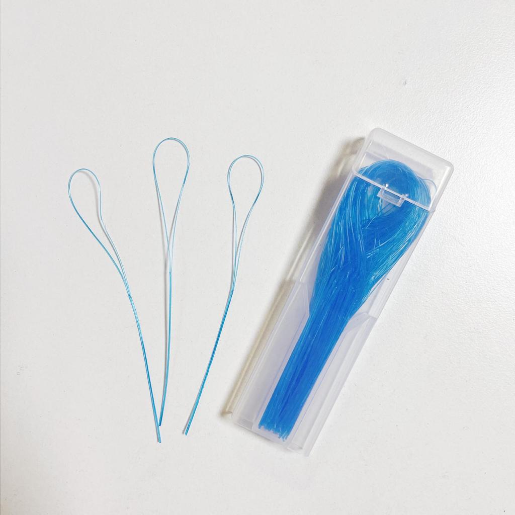 50-Piece Floss Needle Set for Braces, Orthodontic Wire, and Threaders