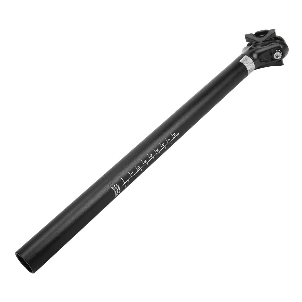 LUNJE Mountain Bike Seatpost Adjustable Aluminum Alloy Saddle Post Tube 27.2x400mmRed
