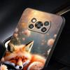 Red Fox Phone Case for Xiaomi Poco F7 F6 F5 F4 F3 X6 X5 X4 X3 NFC F7 Ultra M4 C51 C55 GT 5G Soft TPU Cover Fundas Capa Coque Bag