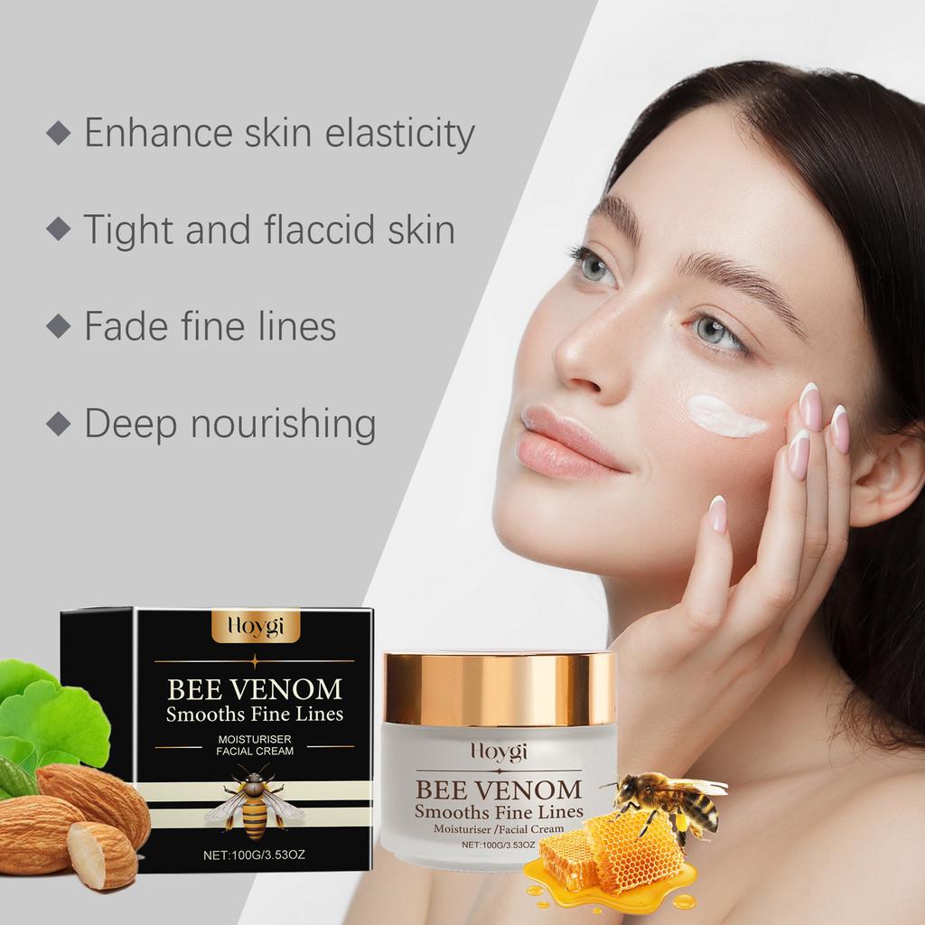 Hoygi Bee Venom Moisturizing Cream For Hydration And Wrinkle Reduction 100g