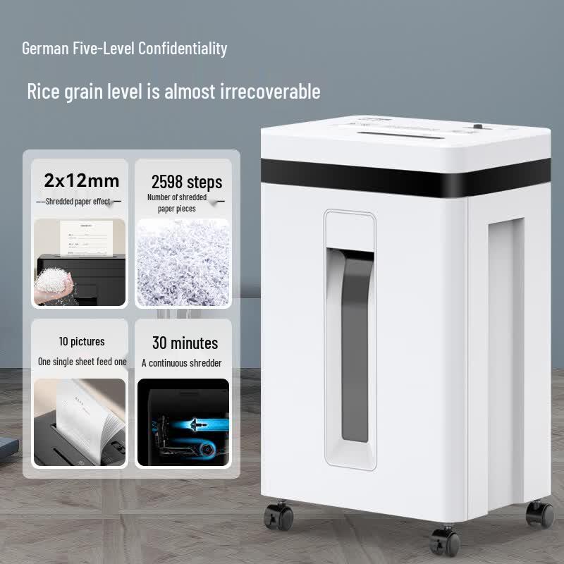 Comi C-1030D Commercial Multi-Function Shredder CN plug (adapter included)