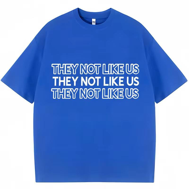 Streetwear Kendrick Lamar They Not Like Us T-Shirt New Song Album Tees RAP HIP HOP Oversize Fans Gift Unisex Fashion Casual Tops