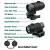 EVOLUTION GEAR Tactical Airsoft G45 Magnifier Sight 5X Mag Scope
