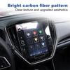 Für Subaru Crosstrek 2025 Impreza 2025 WRX 2025 2025 2025 ABS Auto Schaltknauf Panel Aufkleber Glänzend Matt Kohlefaser Zubehör