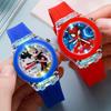 Summer Cartoon Children'S Watch, Luminous Luminous Primary And Secondary School Student Watch, Silicone Quartz Watch