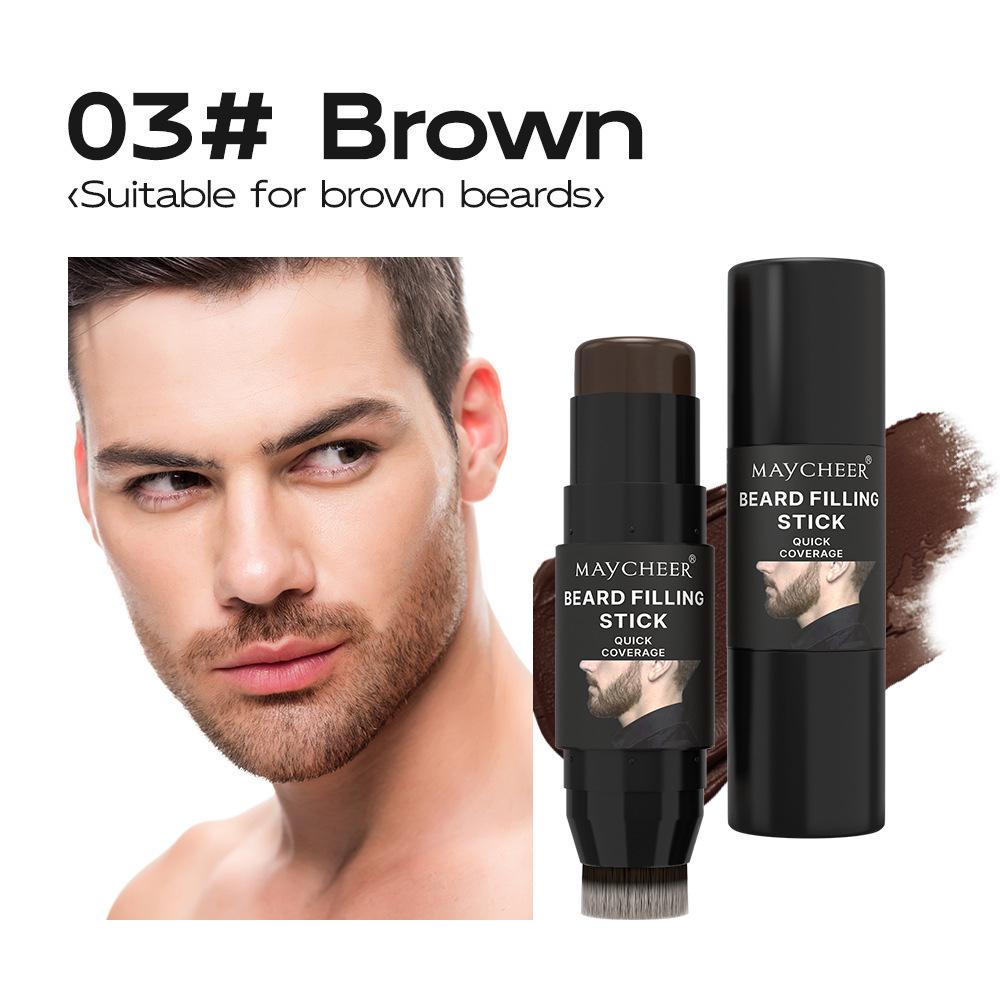 MAYCHEER 2-in-1 Waterproof Beard Stick with Brush Head