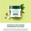 Biotique Bio Pistachio Ageless Nourishing Face Pack 50g – Revitalizing Skin Treatment for Spots & Glowing Tone